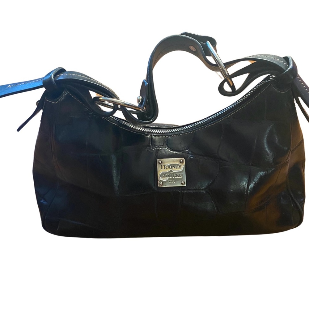 Vintage Dooney and Bourke Croc Embossed Leather bag